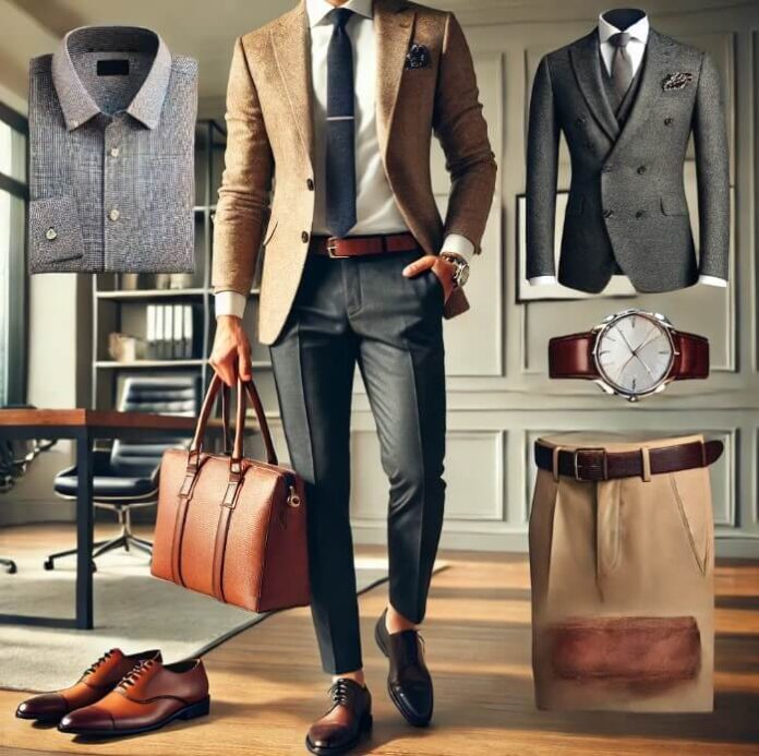 A Person Wearing 7 Articles of Clothing Including Accessories