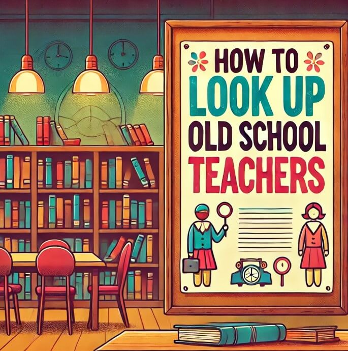 How to Look Up Old School Teacher