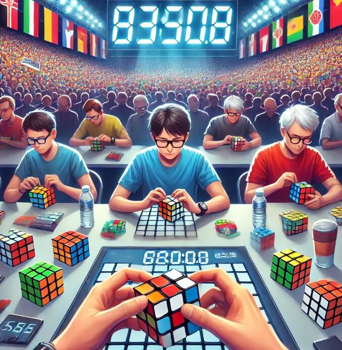 How many people can solve a Rubik’s cube