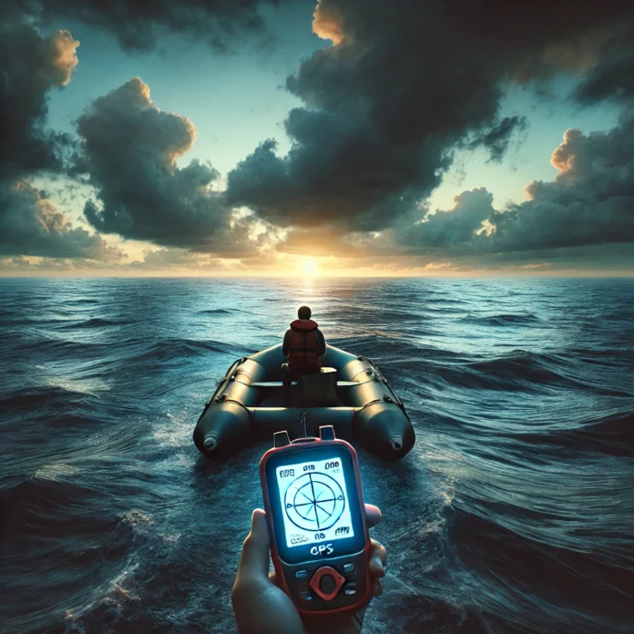 can you use gps while stranded in the ocean